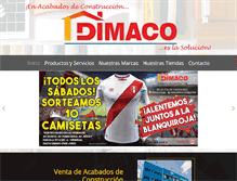 Tablet Screenshot of dimacoaqp.com